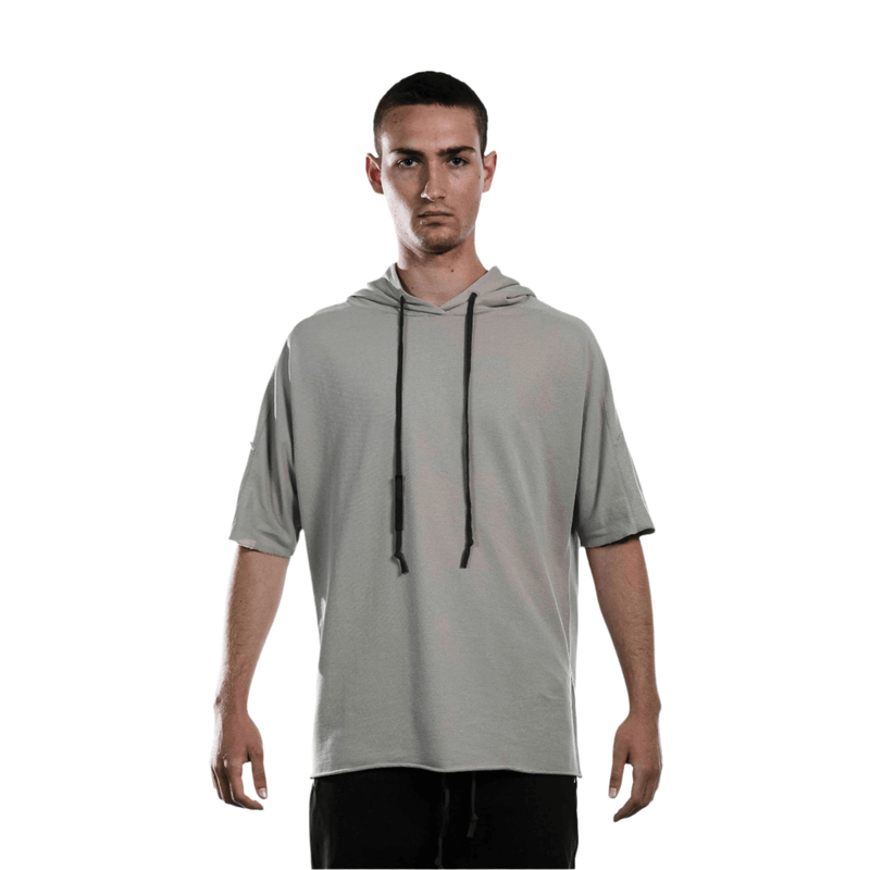 Short Sleeve Hoodie Rock
