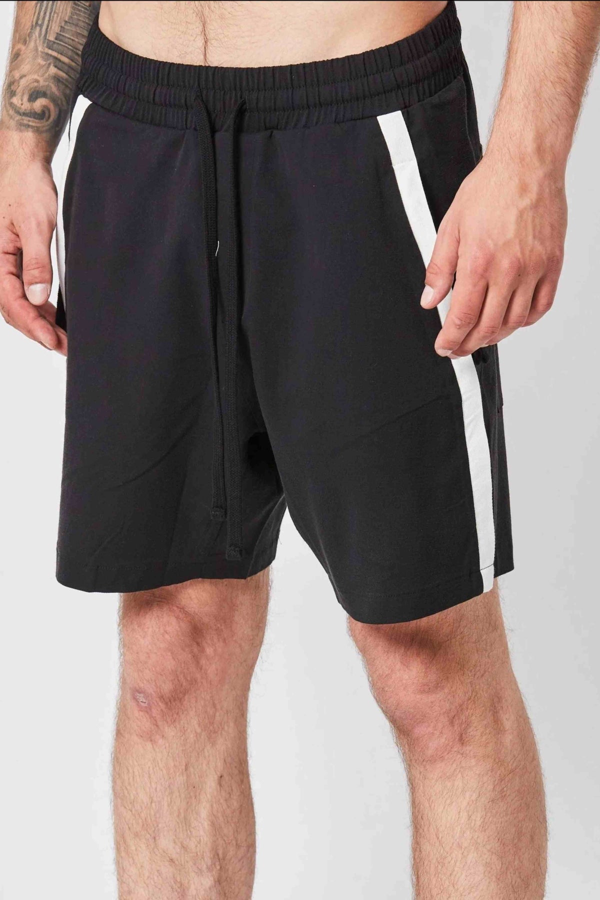 MST358 Side Stripe Shorts