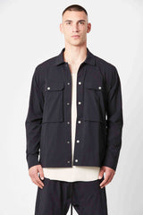 MSJ600 Popper Shirt Jacket