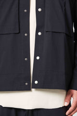 MSJ600 Popper Shirt Jacket