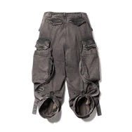Gasmask Cargo Pants Charcoal - 899PAM2-GR