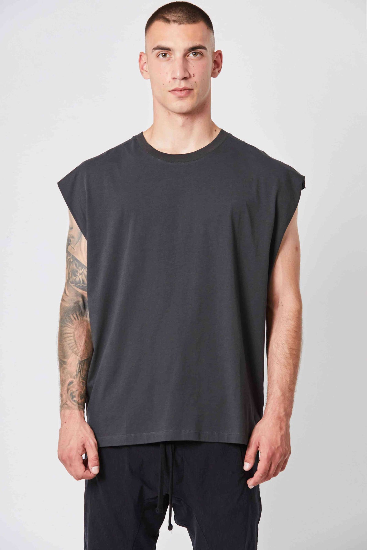 Thom Krom Muscle Tee Graphite