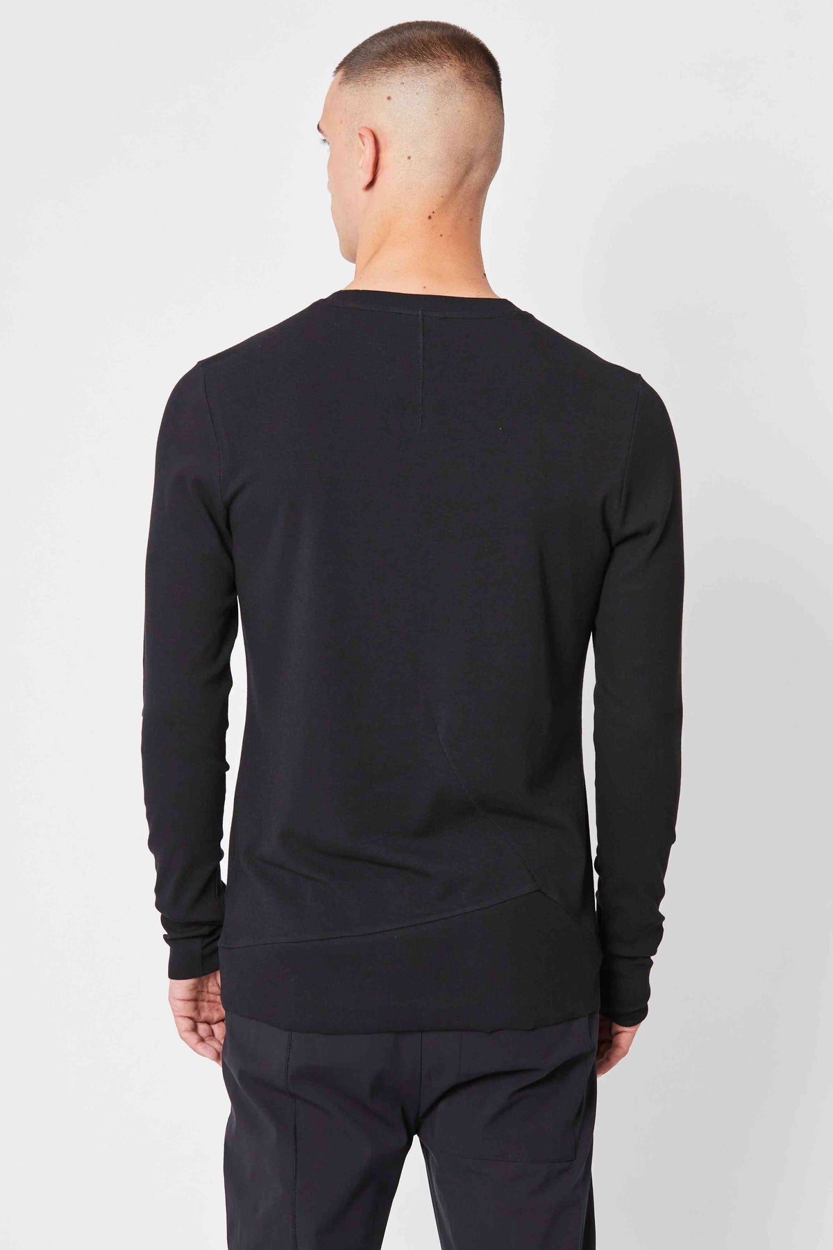 Thom Krom Rib Tee Black