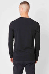 Thom Krom Rib Tee Black