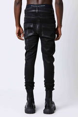 Thom Krom MT75 Coated Denim Black