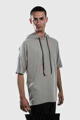 Short Sleeve Hoodie Rock