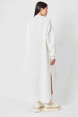 WD3 Shirt Dress White