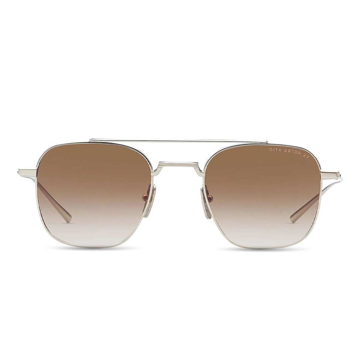 DITA Artoa 27 DTS163-A-01 Silver / Brown