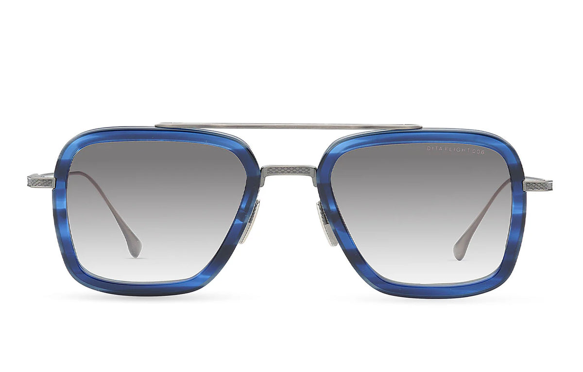 FLIGHT 006 7806-T-BLU-SIL-52 Blue Swirl