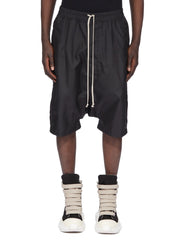 Drawstring Pods Black Nylon