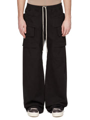 Creatch Wide Cargo Drawstring Black