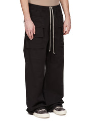 Creatch Wide Cargo Drawstring Black
