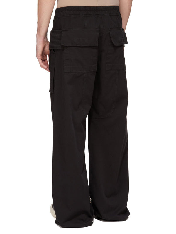 Creatch Wide Cargo Drawstring Black