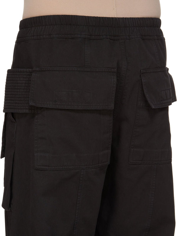 Creatch Wide Cargo Drawstring Black