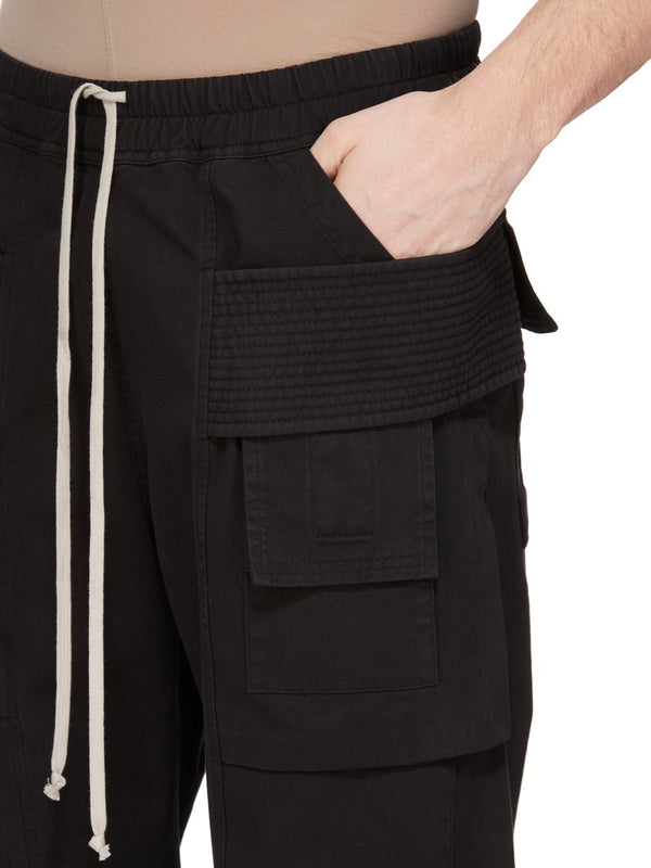 Creatch Wide Cargo Drawstring Black