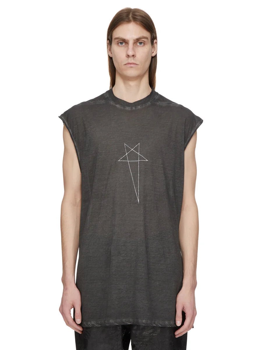 Rick Jumbo SL Tee Pentagon Faded Black/Silver