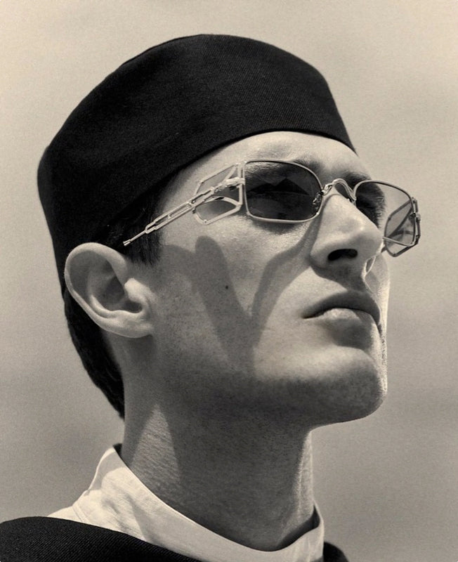 Matsuda 10611H Pale Gold Cafe Blue