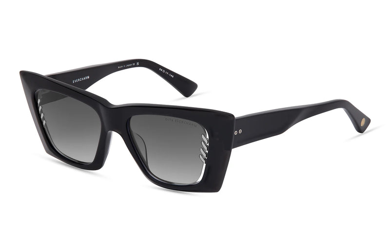 DITA Evercharm Black Glass Silver