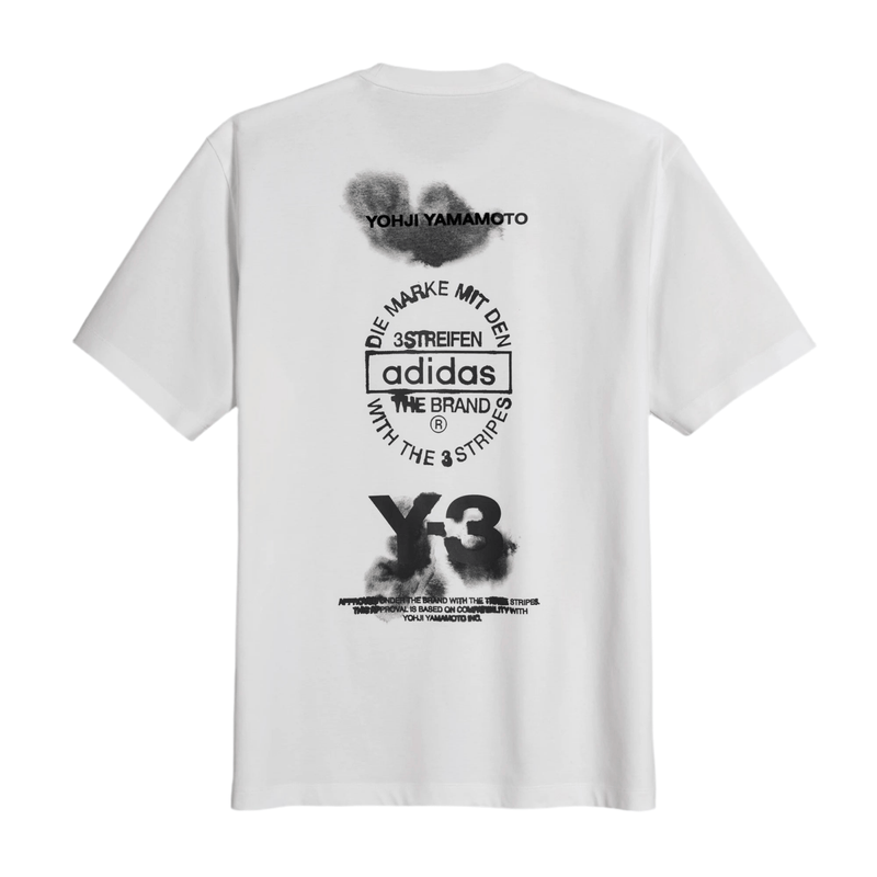 Y-3 GFX SS Tee 1 White JZ0712
