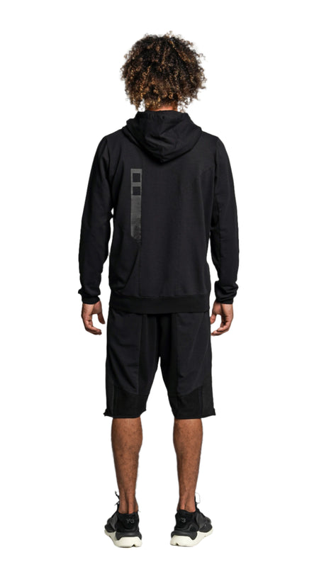 Hoodie Zip Black