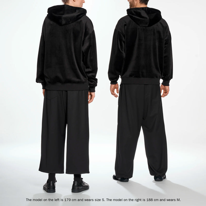 Y-3 Velvet Zip Hood Black IA4371