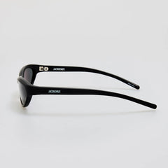 Jacquemus Curvo Matt Black/Green Lenses JAC134C5SUN