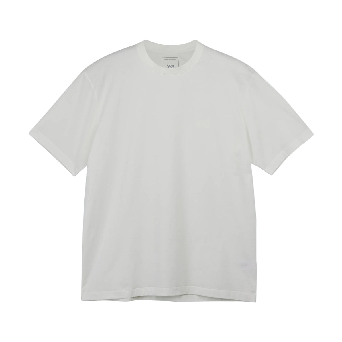 Y-3 Reg SS Tee White JD9829