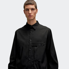 Y-3 Pleat Pocket Shirt Negro JI7082