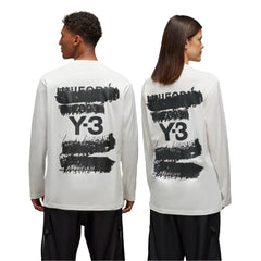Y-3 GFX LS Tee White JM3234