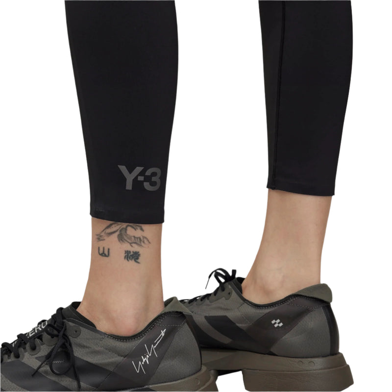 Y-3 W Run Leggings Negro JN4898