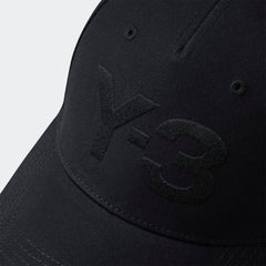 Y-3 Logo Cap Negro JP1143