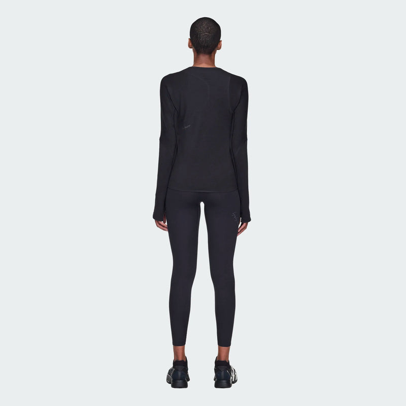 W RUN LS BLACK JV6769