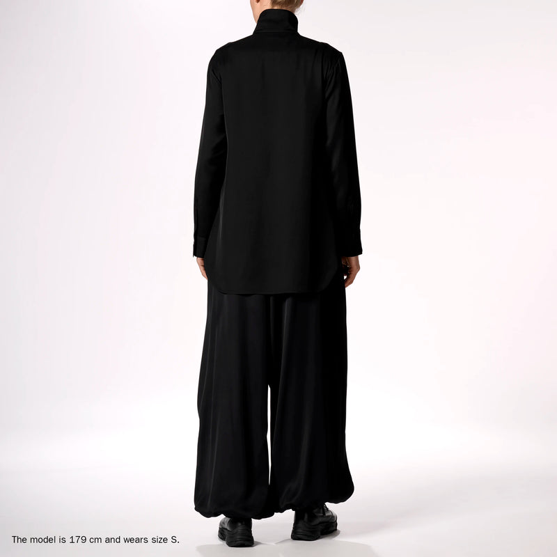 Y-3 W Twill Shirt Black JX4752