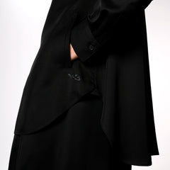 Y-3 W Twill Shirt Black JX4752