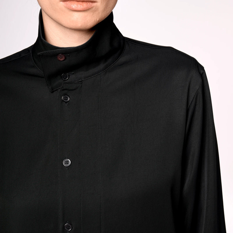 Y-3 W Twill Shirt Black JX4752