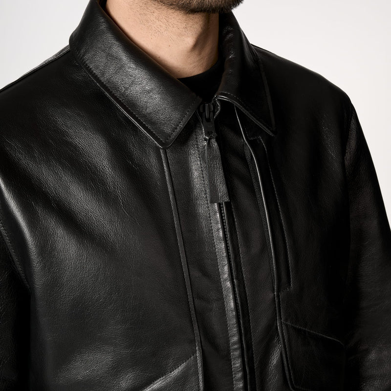 Y-3 Leather Jacket JX4820