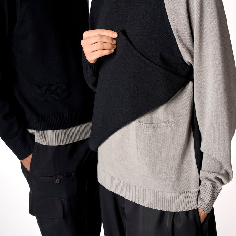 Y-3 U Logo Knit Crew JX7331