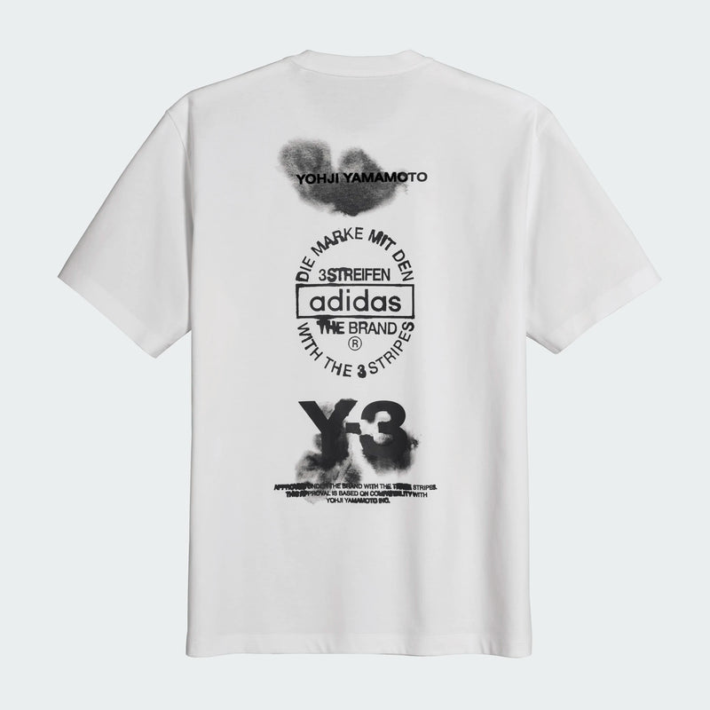 Y-3 GFX SS Tee 1 White JZ0712
