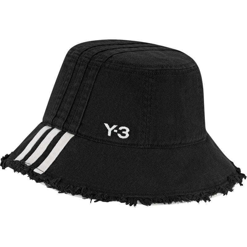 Y-3 Stripes Hat Black KD2433