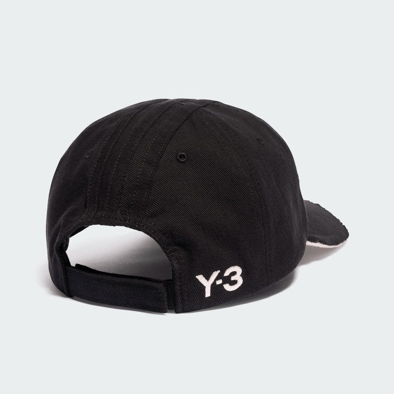 Y-3 Stripes Cap Black KD2435