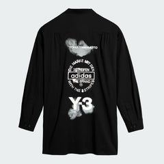 Y-3 GFX Logo Shirt Black KD2442