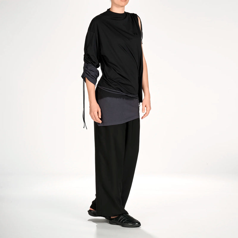 Y-3 Cinch Drape Tee KR0096