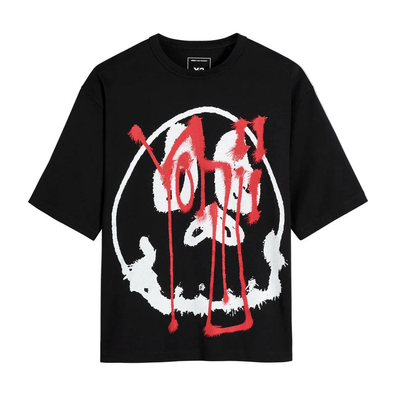 Y-3 Skull GFX Tee Black KR1062