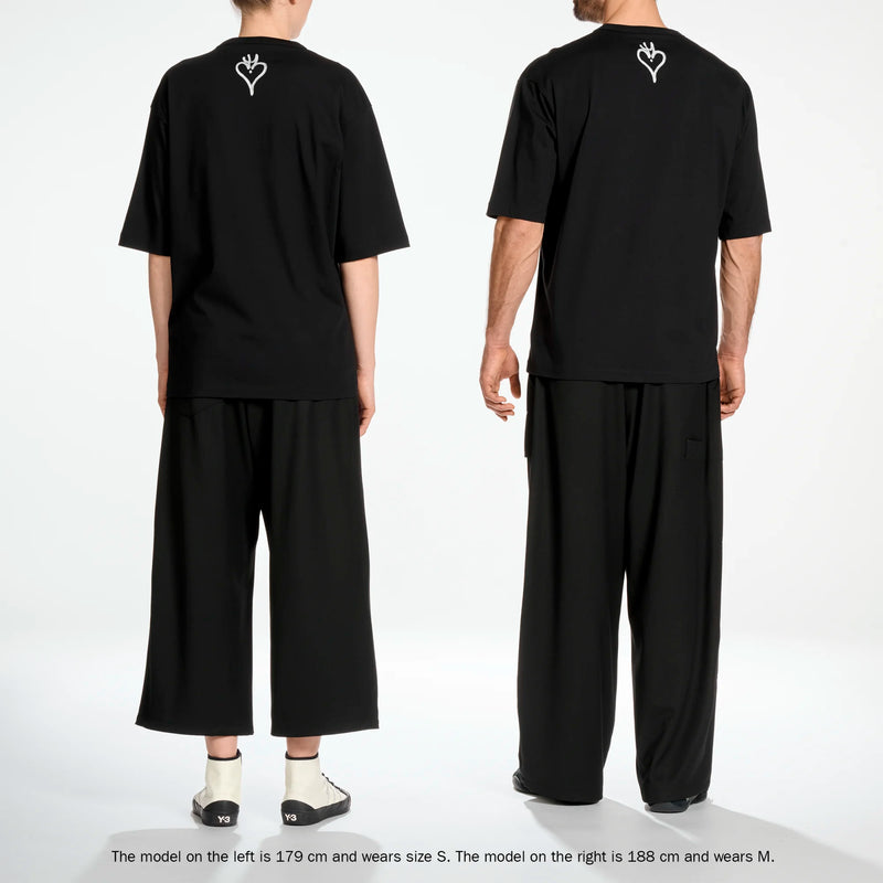 Y-3 Skull GFX Tee Black KR1062