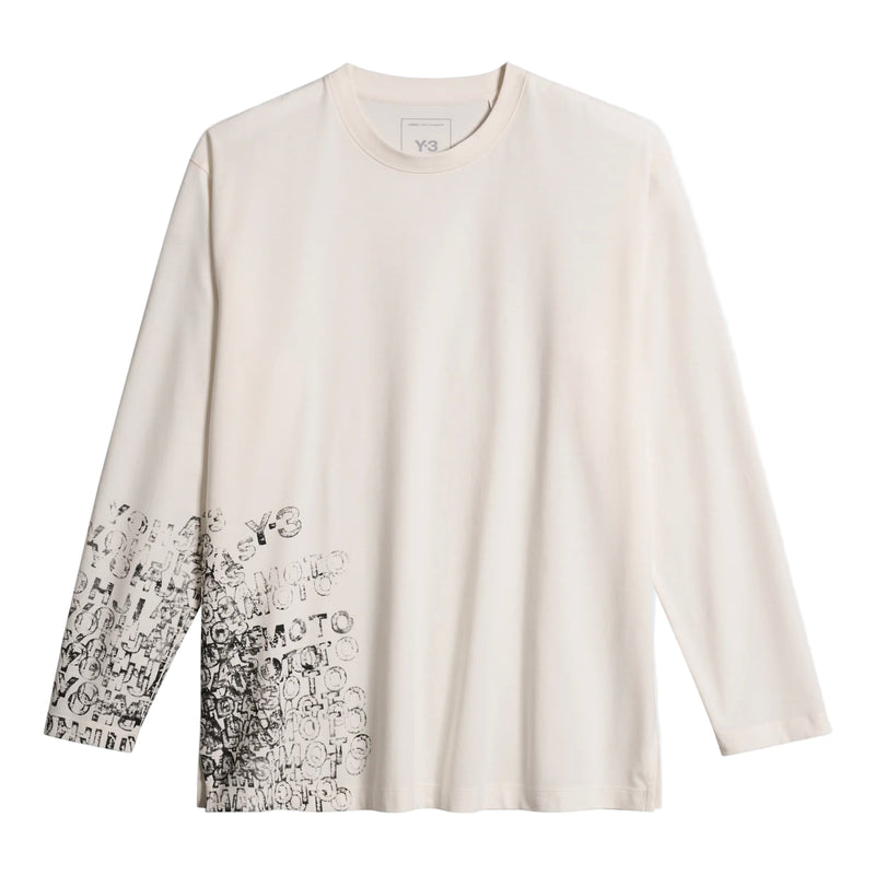 Y-3 GFX LS Tee White KR2238