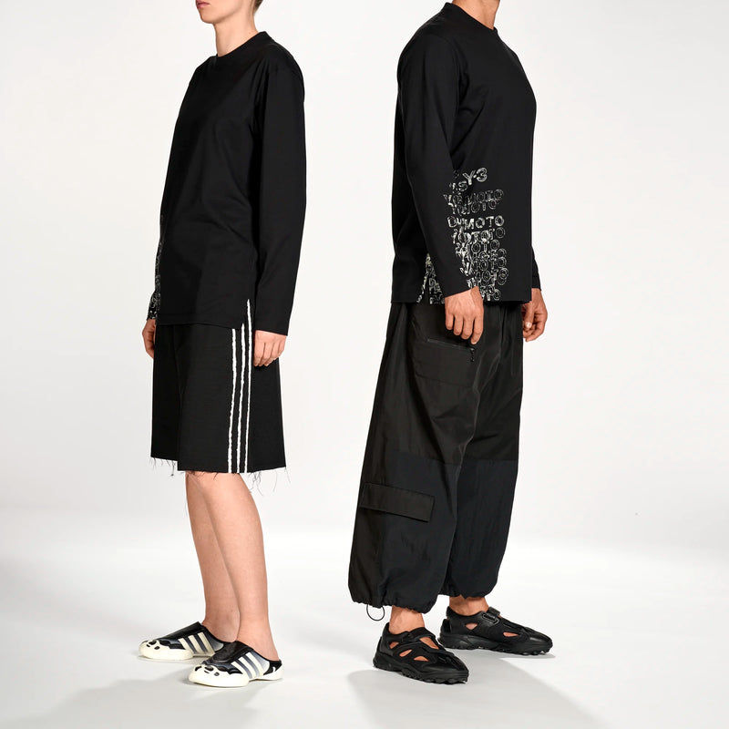 Y-3 GFX LS Tee Black KR2239