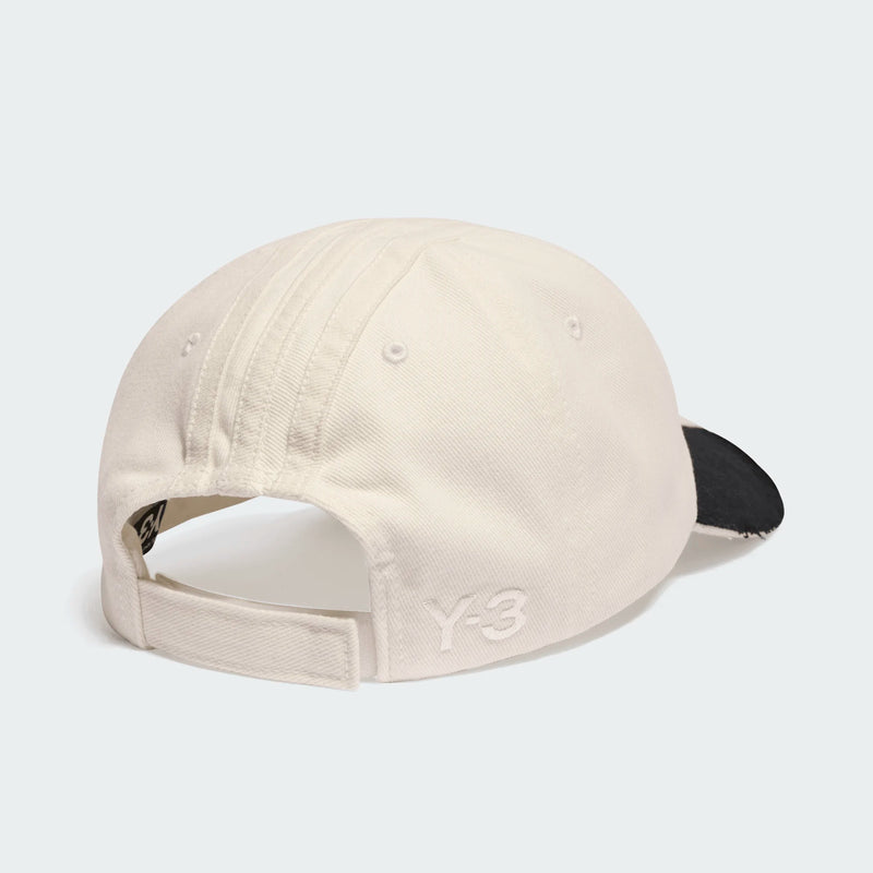 Y-3 Stripes Cap White KT3211