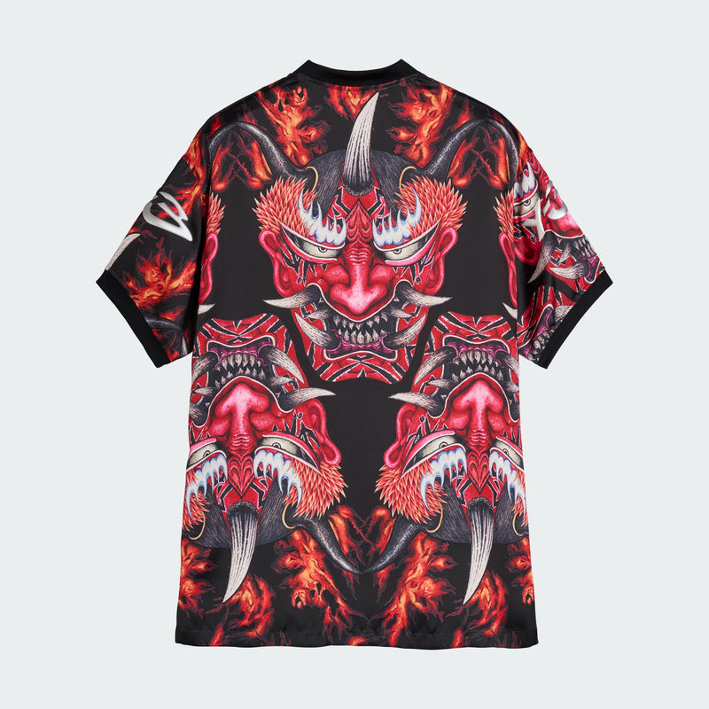 Y-3 Satin Shirt Red KX3807