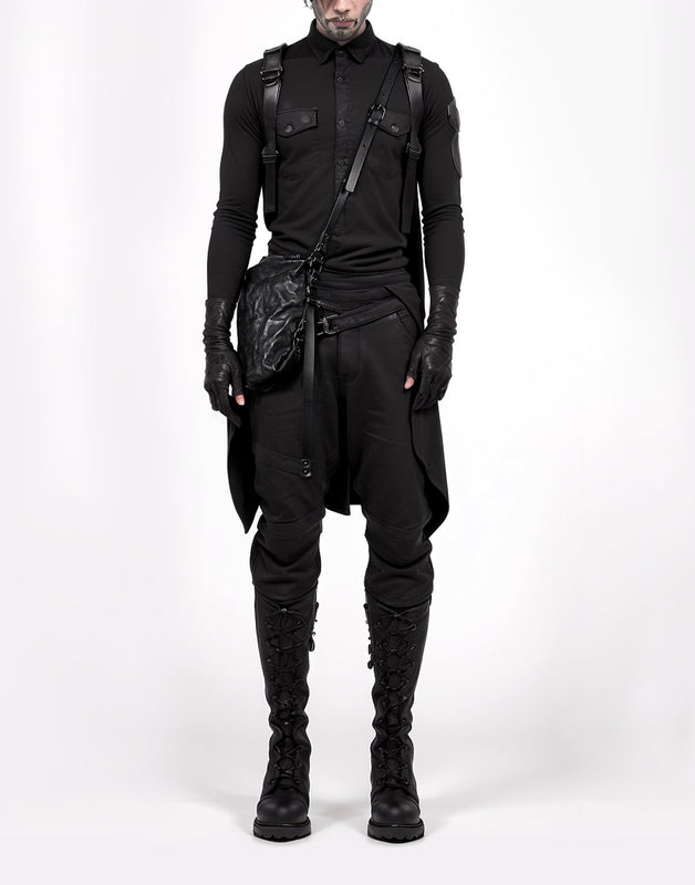 Kun Leather Shoulder Bag