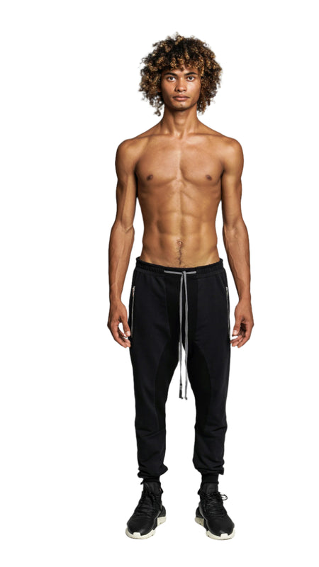 Long Pant Jersey Jogger Black